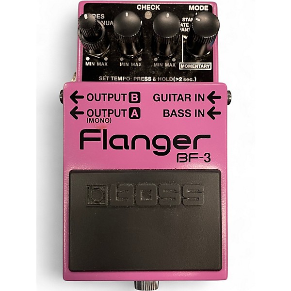 Used BOSS BF3 Flanger Effect Pedal