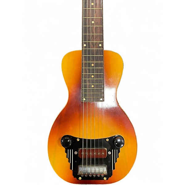 Vintage 1950s Oahu diana 2 Color Sunburst Lap Steel