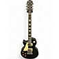 Used Epiphone Les Paul Standard Left Handed Black Electric Guitar thumbnail