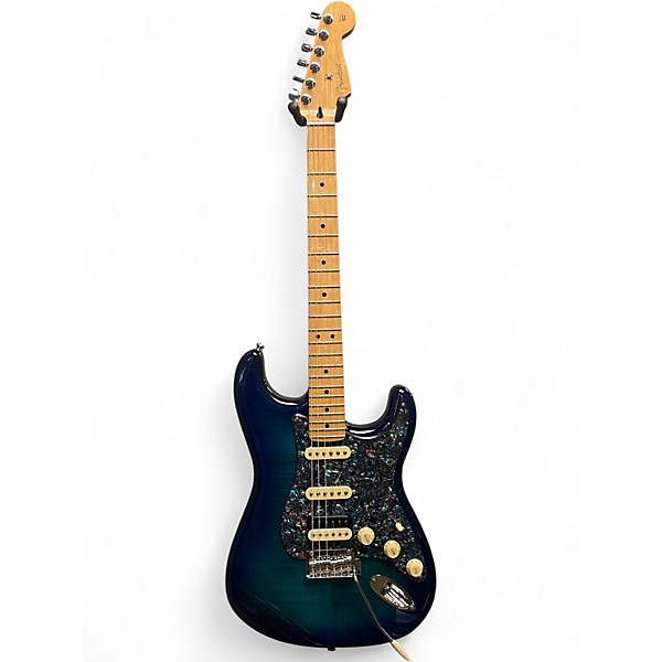 Used Fender Player series II Blue Burst Solid Body Electric Guitar