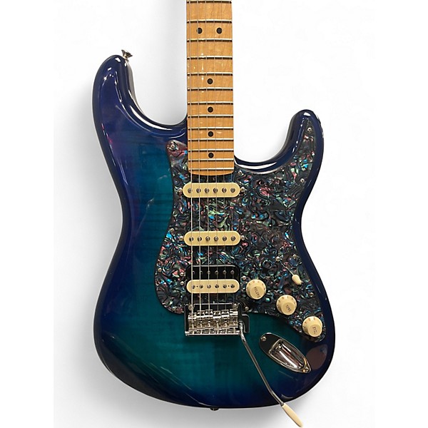 Used Fender Player series II Blue Burst Solid Body Electric Guitar