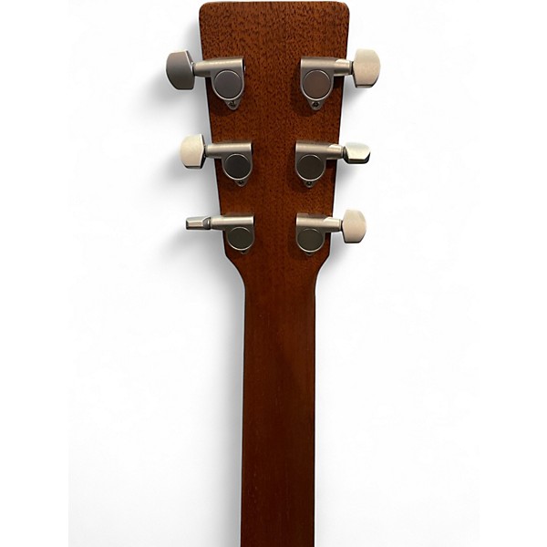 Used Martin D Jr E Natural Acoustic Electric Guitar