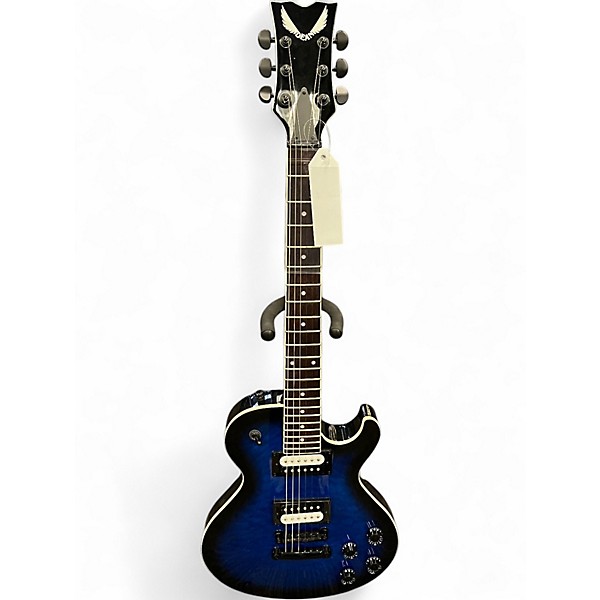Used Dean Thoroughbred Blue Solid Body Electric Guitar