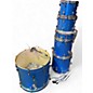 Used Ludwig 6 Piece ELEMENT Blue Drum Kit thumbnail