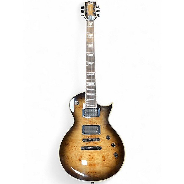 Used ESP EC1000 Deluxe Faded Tobacco Solid Body Electric Guitar
