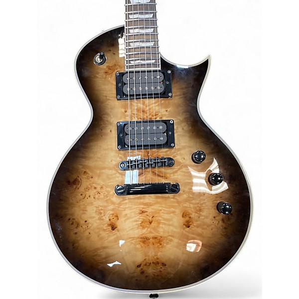 Used ESP EC1000 Deluxe Faded Tobacco Solid Body Electric Guitar