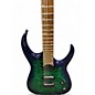 Used Jackson Pro Series Misha Mansoor Signature Juggernaut HT6 BLUE AND GREEN Solid Body Electric Guitar