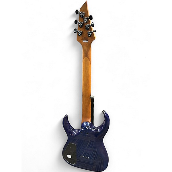 Used Jackson Pro Series Misha Mansoor Signature Juggernaut HT6 BLUE AND GREEN Solid Body Electric Guitar