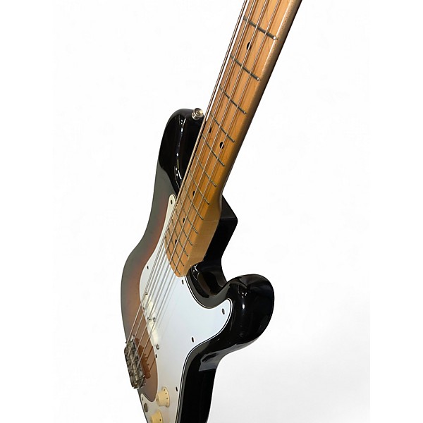 Used Squier Bullet Bass Made in Japan 3 Tone Sunburst Electric Bass Guitar
