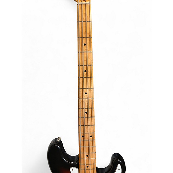 Used Squier Bullet Bass Made in Japan 3 Tone Sunburst Electric Bass Guitar