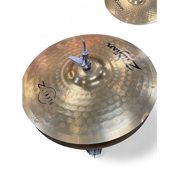 Used Zildjian 14in Planet Z Hi Hat Pair Cymbal