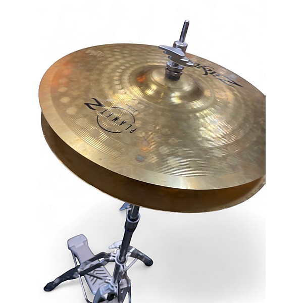 Used Zildjian 14in Planet Z Hi Hat Pair Cymbal
