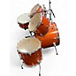 Used Yamaha 5 Piece RYDEEN ORANGE GLITTER Drum Kit