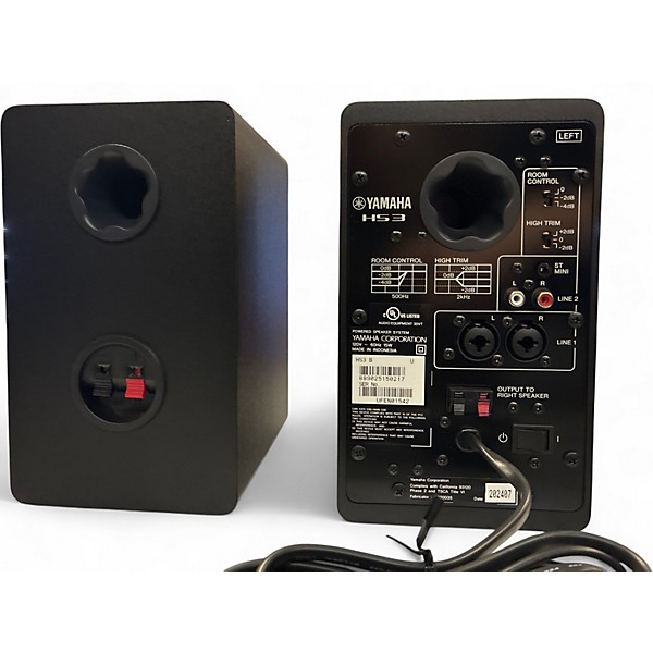Used Yamaha HS3 Pair Powered Monitor