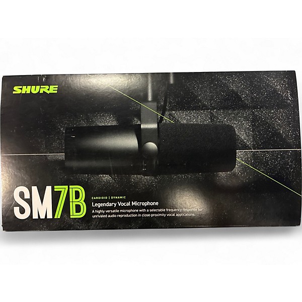 Used Shure SM7B Dynamic Microphone