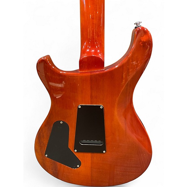 Used 2018 PRS SE CUSTOM 24 ZEBRAWOOD Vintage Sunburst Solid Body Electric Guitar