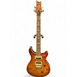 Used 2019 PRS SE CUSTOM 24 EXOTIC LAUREL BURL Vintage Sunburst Solid Body Electric Guitar