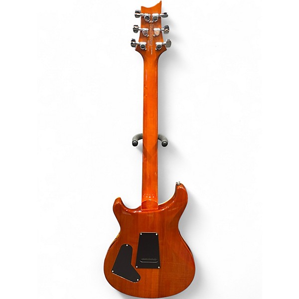 Used 2019 PRS SE CUSTOM 24 EXOTIC LAUREL BURL Vintage Sunburst Solid Body Electric Guitar