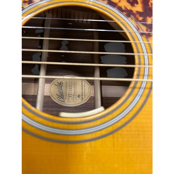 Used Blueridge BR160 Dreadnought Vintage Natural Acoustic Guitar
