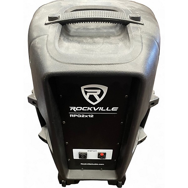 Used Rockville rpg2x12 bundle Powered Mixer