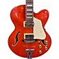 Used Ibanez AF75 Orange Hollow Body Electric Guitar