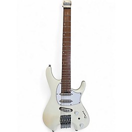 Used Ibanez ICHI10 Vintage White Solid Body Electric Guitar