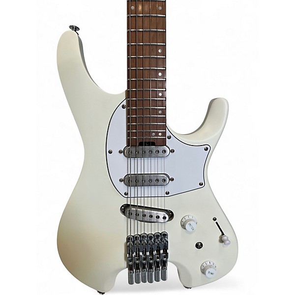 Used Ibanez ICHI10 Vintage White Solid Body Electric Guitar
