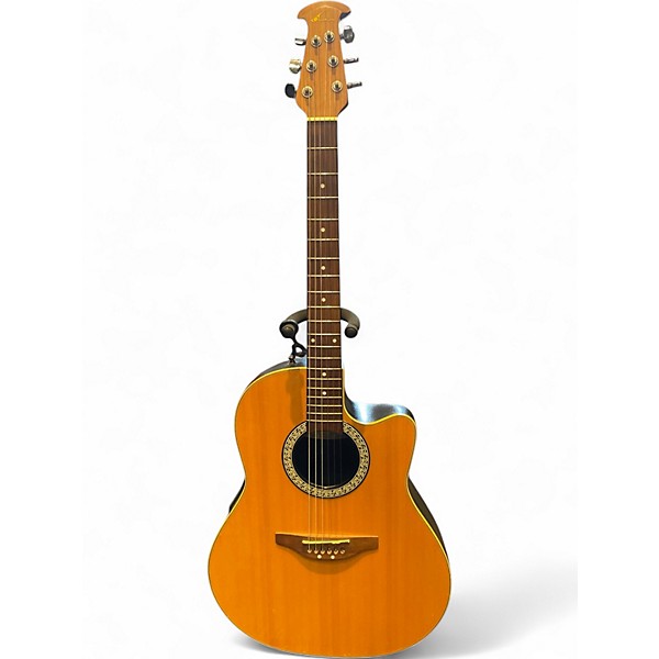 Used Ovation Celebrity CC 026 Natural Acoustic Electric Guitar