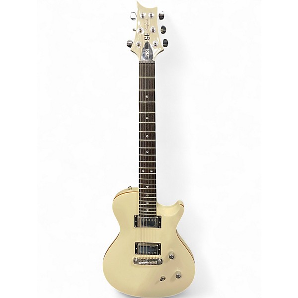 Used PRS SE Singlecut White Solid Body Electric Guitar