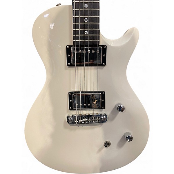 Used PRS SE Singlecut White Solid Body Electric Guitar