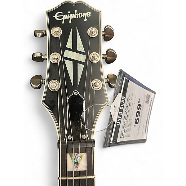 Used Epiphone Les Paul Prophecy GX Black Solid Body Electric Guitar