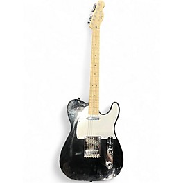 Used Squier sonic telecaster Black Solid Body Electric Guitar