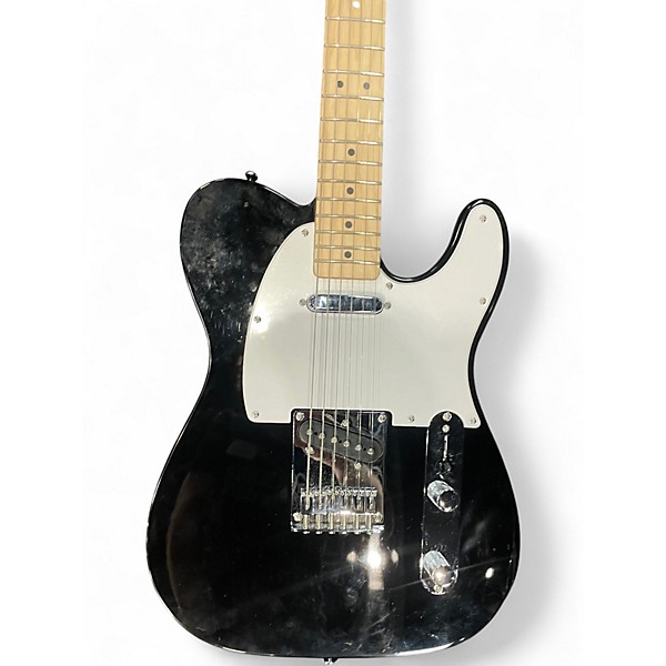 Used Squier sonic telecaster Black Solid Body Electric Guitar