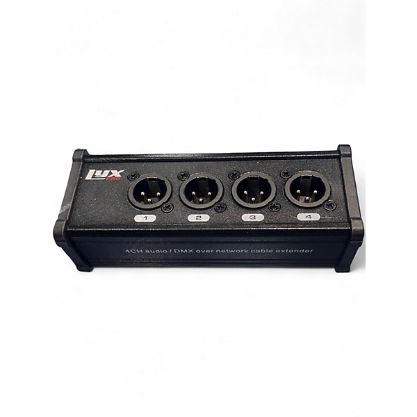 Used Lyx Pro 4ch audio/dmx over network cable extender Signal Processor