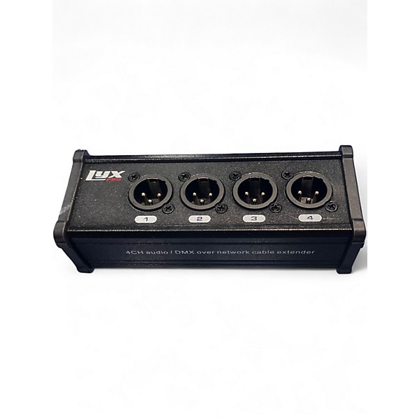 Used Lyx Pro 4ch audio/dmx over network cable extender Signal Processor