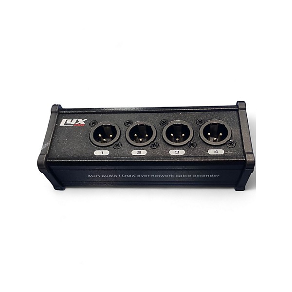 Used Lyx Pro 4ch audio/dmx over network cable extender Signal Processor