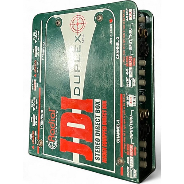 Used Radial Engineering JDI DUPLEX MK4 STEREO DI Direct Box