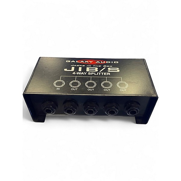 Used Galaxy Audio JIB/S JACKS IN THE BOX 4 WAY SPLITTER Signal Processor