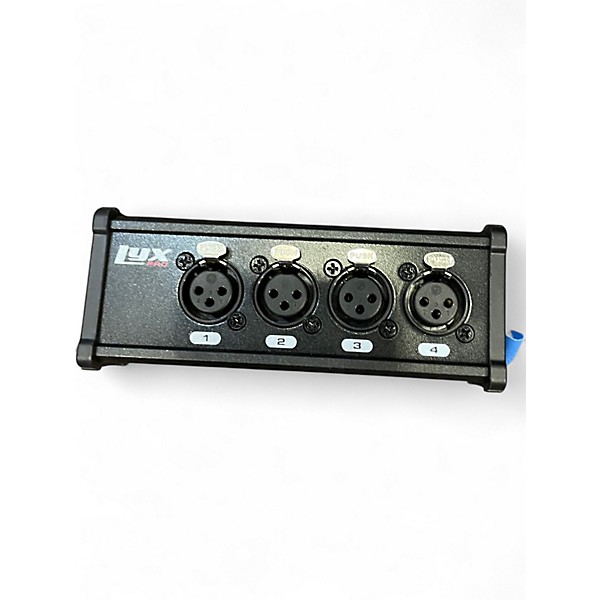 Used Lyx Pro 4ch audio/dmx over network cable extender Signal Processor