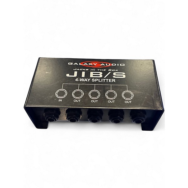 Used Galaxy Audio JIB/S JACKS IN THE BOX 4 WAY SPLITTER Signal Processor