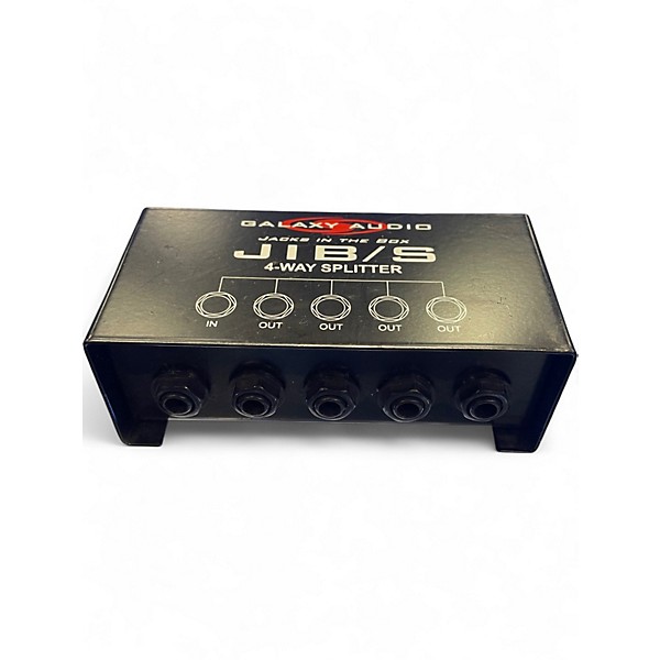Used Galaxy Audio JIB/S JACKS IN THE BOX 4 WAY SPLITTER Signal Processor