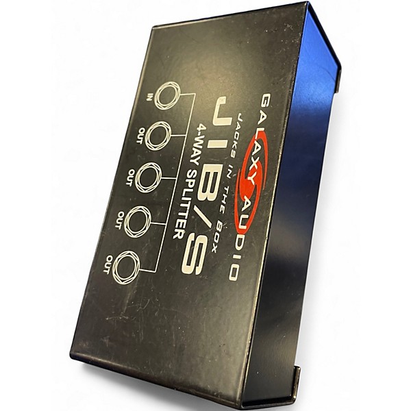 Used Galaxy Audio JIB/S JACKS IN THE BOX 4 WAY SPLITTER Signal Processor