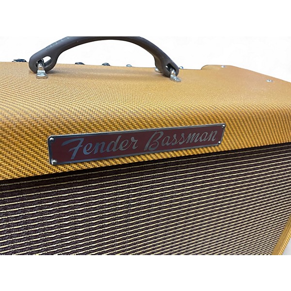 Used Fender 1959 Reissue Bassman 50W 4x10 Tube Guitar Combo Amp