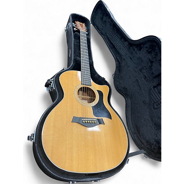 Used Taylor 314CE Natural Acoustic Electric Guitar