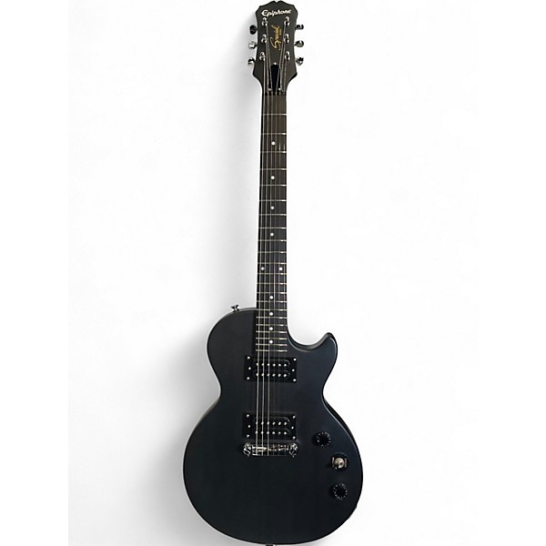 Used Epiphone Les Paul Junior Black Solid Body Electric Guitar