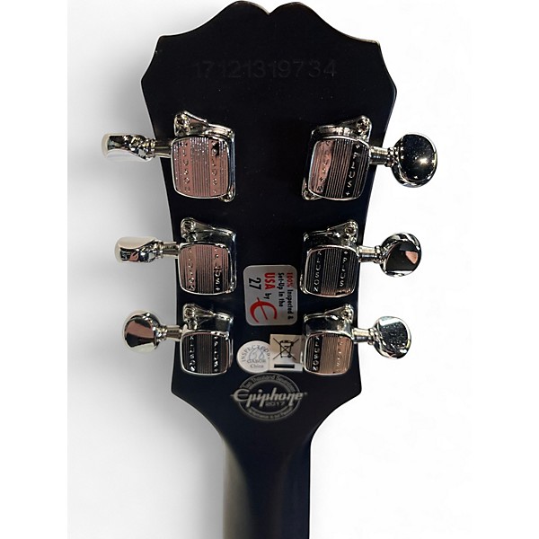 Used Epiphone Les Paul Junior Black Solid Body Electric Guitar