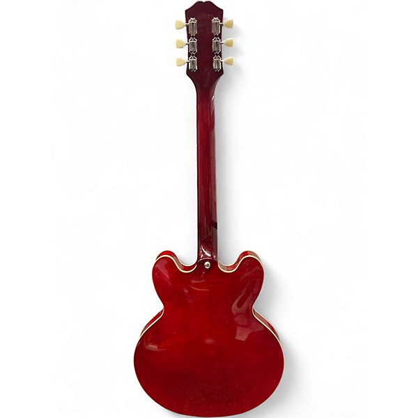 Used Epiphone ES335 Red Hollow Body Electric Guitar
