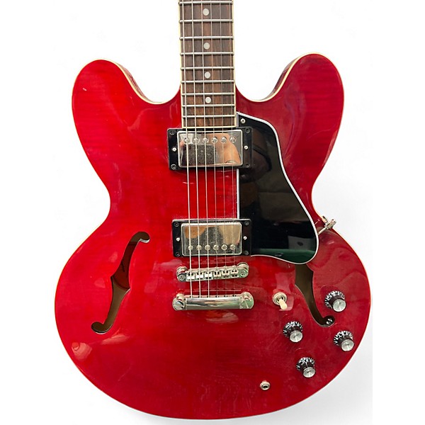 Used Epiphone ES335 Red Hollow Body Electric Guitar