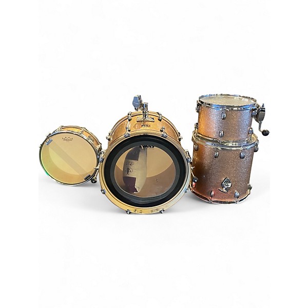 Used Gretsch Drums 4 Piece Catalina Club Series COPPER SPARKLE Drum Kit