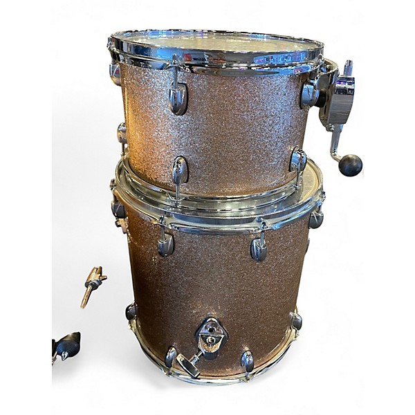 Used Gretsch Drums 4 Piece Catalina Club Series COPPER SPARKLE Drum Kit